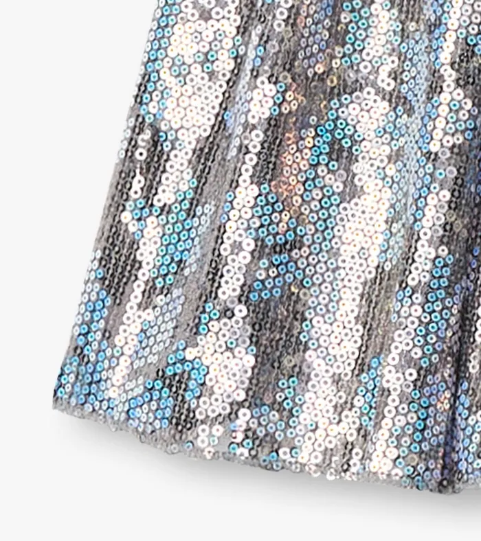 Hatley Girls Flower Shimmer Sequin Tulle Skirt Girls Bottoms