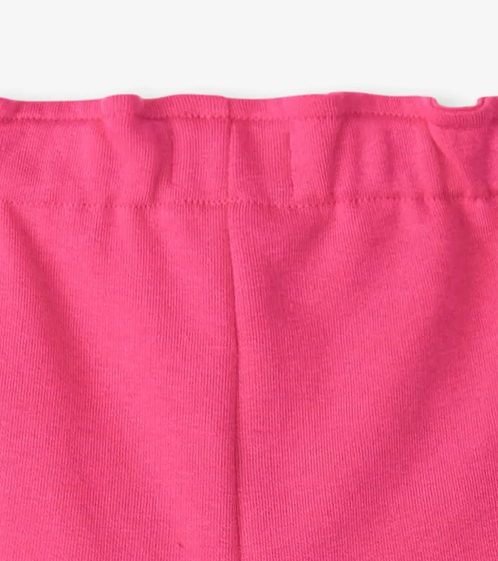 Hatley Girls Pink Paper Bag Shorts Girls Bottoms