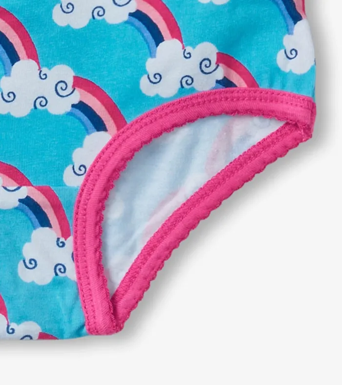 Hatley Happy Prints Girls Hipster Underwear 3 Pack Girls Underwear