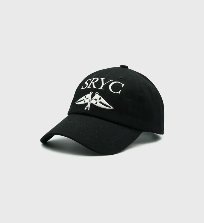 Hats Women Sporty and Rich Yatch Club Hat 8211 BlackWhite