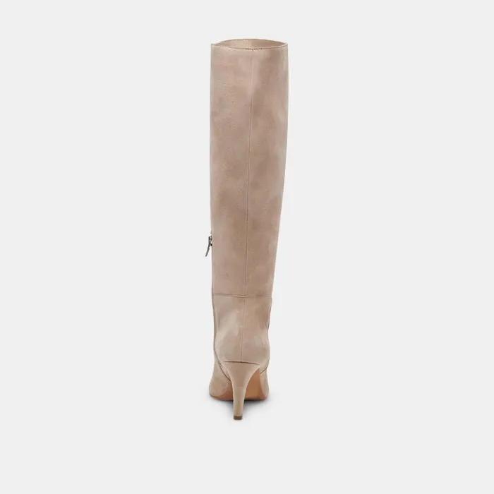 Haze Boots Taupe Suede Women Dolce Vita Boots and Booties