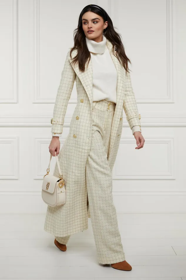 Holland Cooper Bags Women Chelsea Saddle Bag Cream Holland Cooper Bags Women Chelsea Saddle Bag Cream