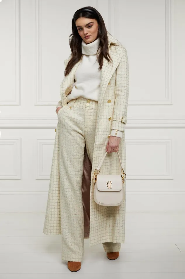 Holland Cooper Bags Women Chelsea Saddle Bag Cream Holland Cooper Bags Women Chelsea Saddle Bag Cream