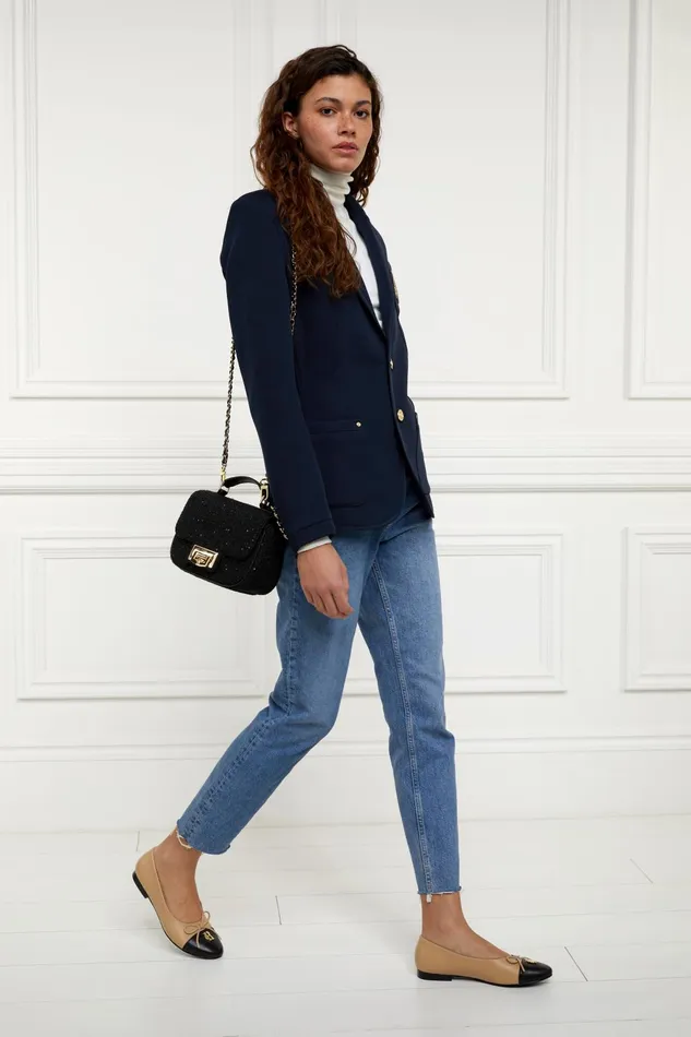 Holland Cooper Blazers Women Henley Blazer Navy Navy Holland Cooper Blazers Women Henley Blazer Navy Navy