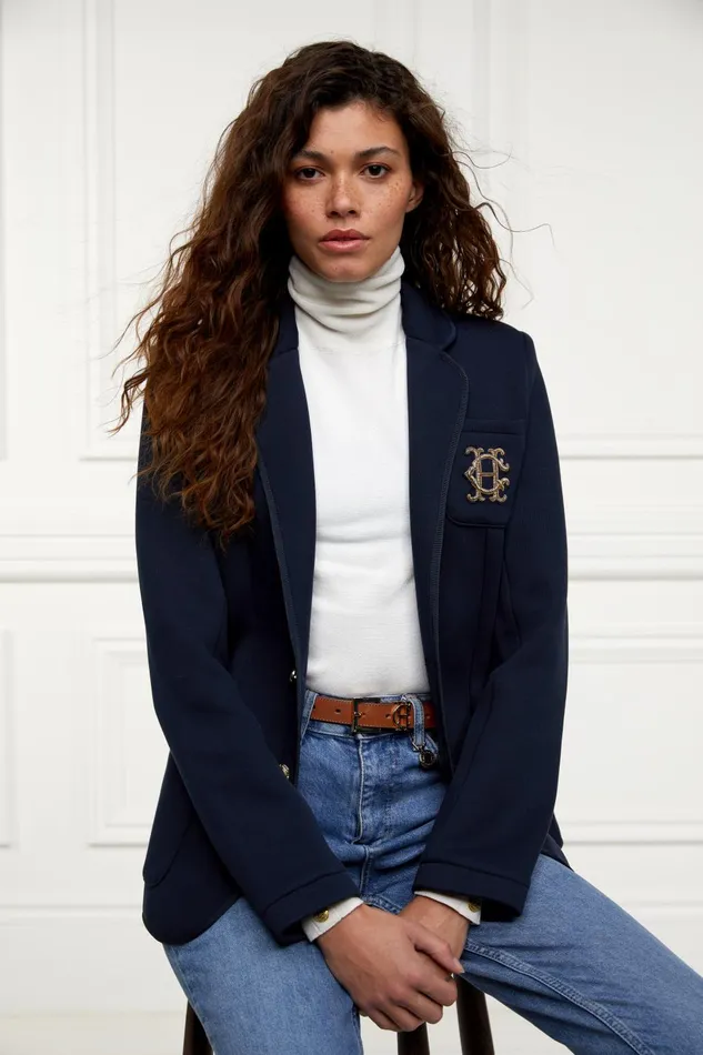Holland Cooper Blazers Women Henley Blazer Navy Navy Holland Cooper Blazers Women Henley Blazer Navy Navy