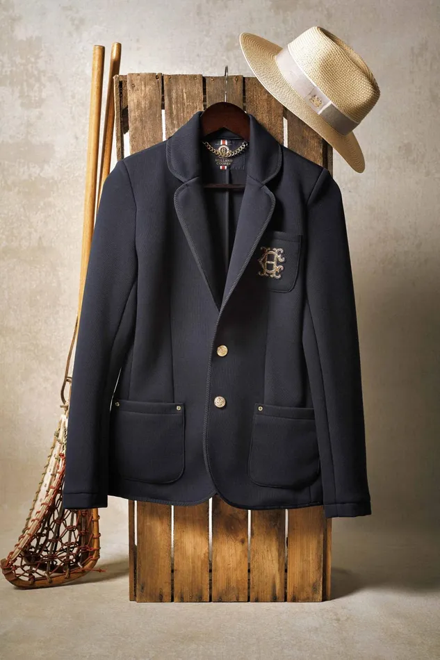 Holland Cooper Blazers Women Henley Blazer Navy Navy Holland Cooper Blazers Women Henley Blazer Navy Navy