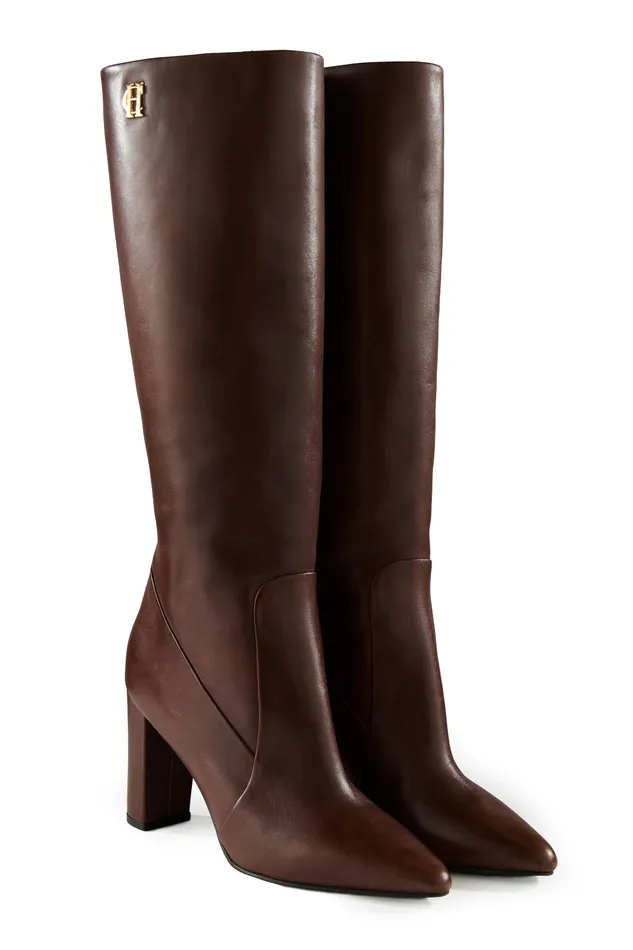 Holland Cooper Boots Women Kensington Knee Boot Chocolate Holland Cooper Boots Women Kensington Knee Boot Chocolate