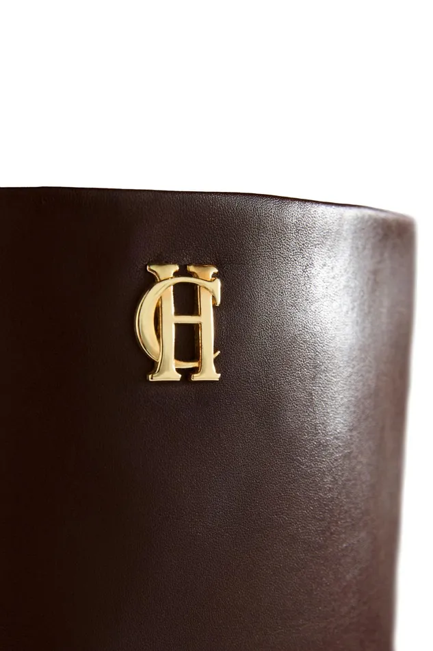 Holland Cooper Boots Women Kensington Knee Boot Chocolate Holland Cooper Boots Women Kensington Knee Boot Chocolate