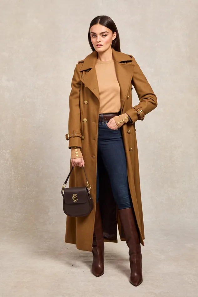 Holland Cooper Boots Women Kensington Knee Boot Chocolate Holland Cooper Boots Women Kensington Knee Boot Chocolate