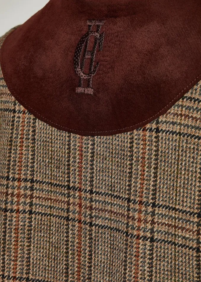 Holland Cooper Capes Women Slim Cape Bourbon Tweed