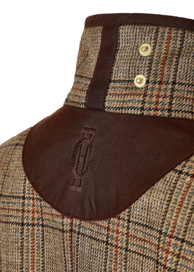Holland Cooper Coats Women Balmoral Field Coat Bourbon Tweed