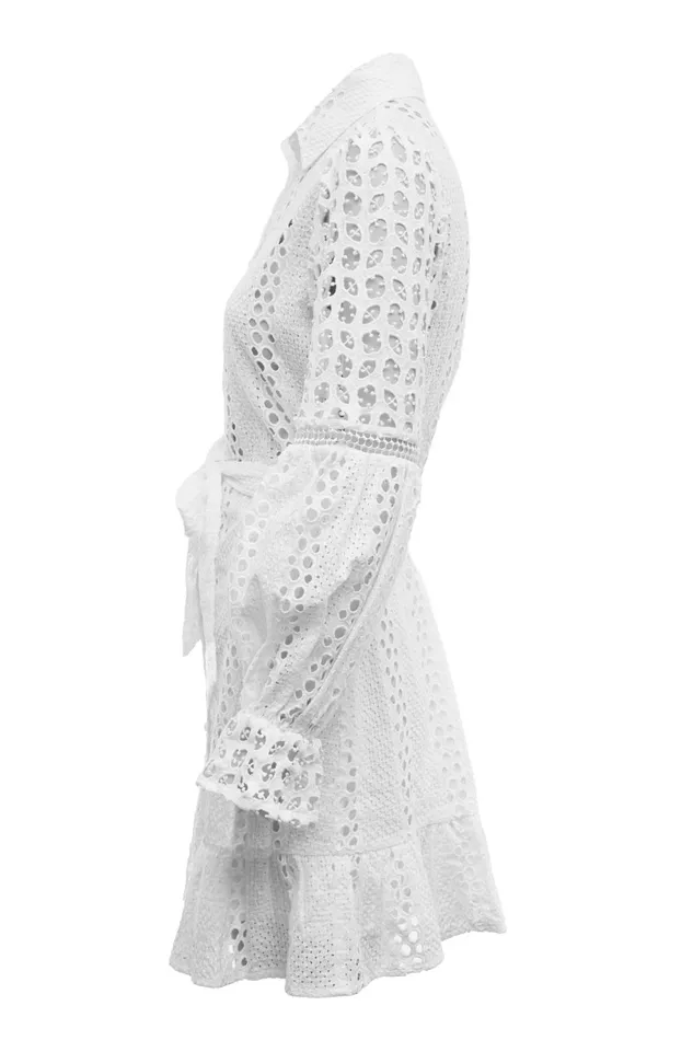Holland Cooper Dresses Women Broderie Lace Dress Holland Cooper Dresses Women Broderie Lace Dress