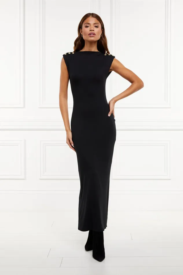 Holland Cooper Dresses Women Harper Maxi Dress Black Holland Cooper Dresses Women Harper Maxi Dress Black