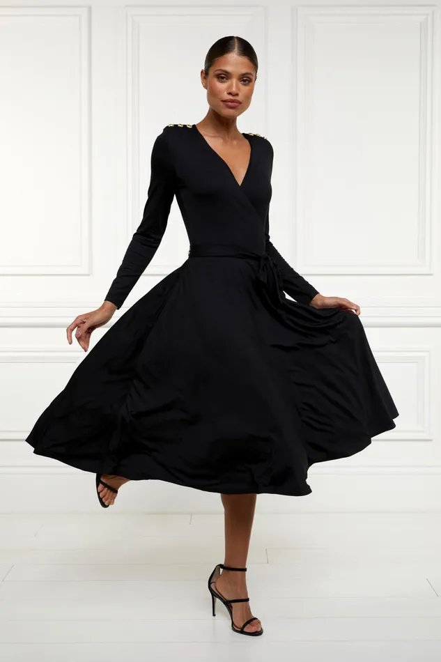 Holland Cooper Dresses Women Juliette Midi Wrap Dress Holland Cooper Dresses Women Juliette Midi Wrap Dress