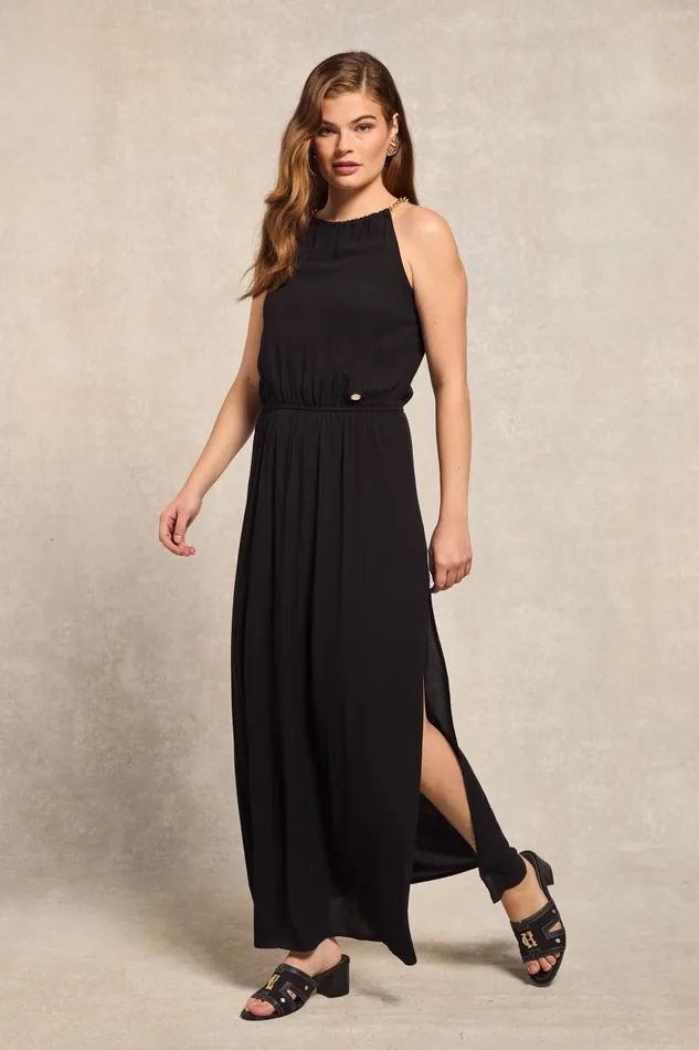 Holland Cooper Dresses Women Paloma Maxi Dress Black