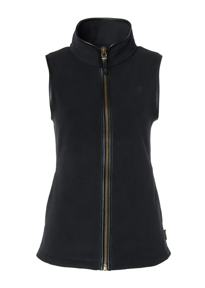 Holland Cooper Fleeces Women Country Fleece Gilet Black