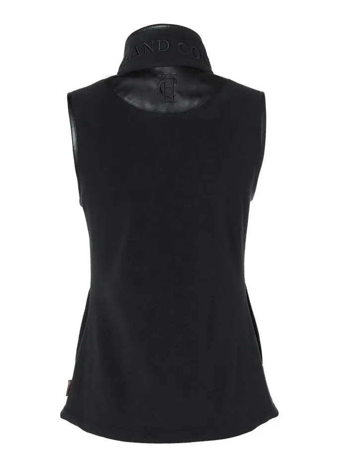 Holland Cooper Fleeces Women Country Fleece Gilet Black