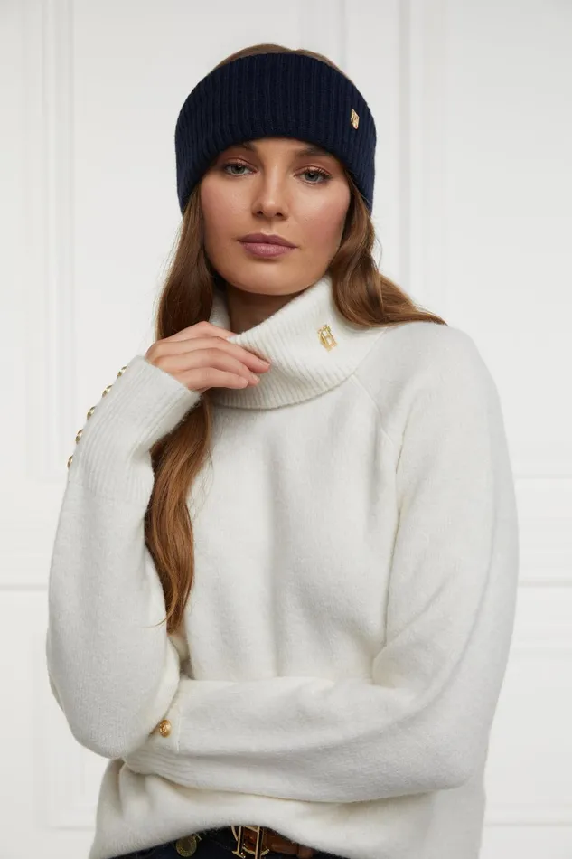 Holland Cooper Hats and Headbands Women Burghley Headband Ink Navy Holland Cooper Hats and Headbands Women Burghley Headband Ink Navy