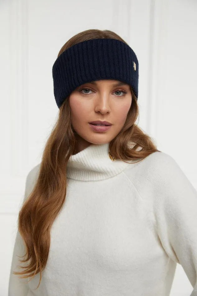 Holland Cooper Hats and Headbands Women Burghley Headband Ink Navy Holland Cooper Hats and Headbands Women Burghley Headband Ink Navy