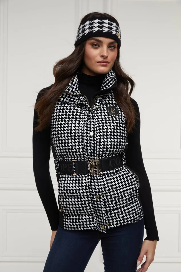Holland Cooper Hats and Headbands Women Heritage Headband Houndstooth Holland Cooper Hats and Headbands Women Heritage Headband Houndstooth