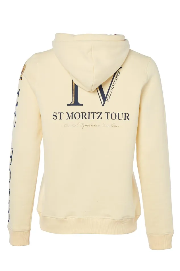 Holland Cooper Hoodies Women HC Heritage Hoodie Lemon