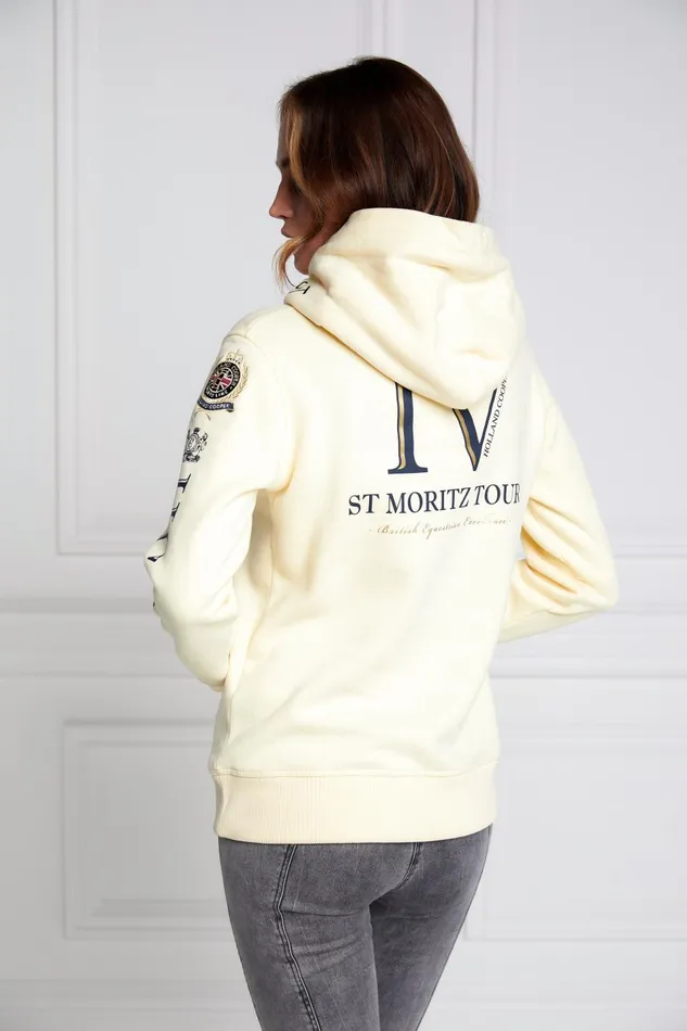 Holland Cooper Hoodies Women HC Heritage Hoodie Lemon