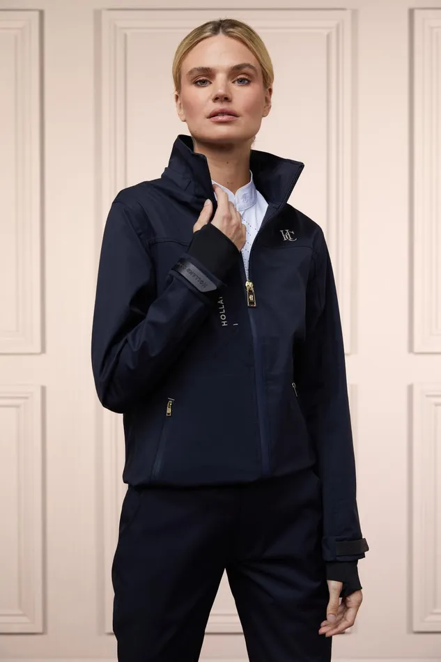 Holland Cooper Jackets Women Riding Shell Jacket Ink Navy Holland Cooper Jackets Women Riding Shell Jacket Ink Navy