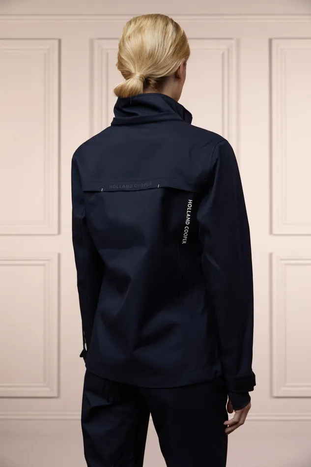 Holland Cooper Jackets Women Riding Shell Jacket Ink Navy Holland Cooper Jackets Women Riding Shell Jacket Ink Navy