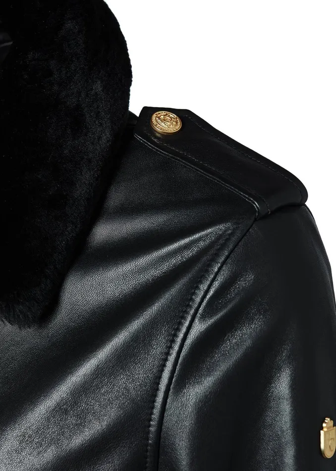 Holland Cooper Jackets Women Sloane Leather Bomber