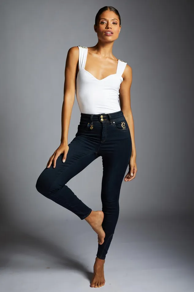 Holland Cooper Jeans Women Jodhpur Jean Deep Indigo