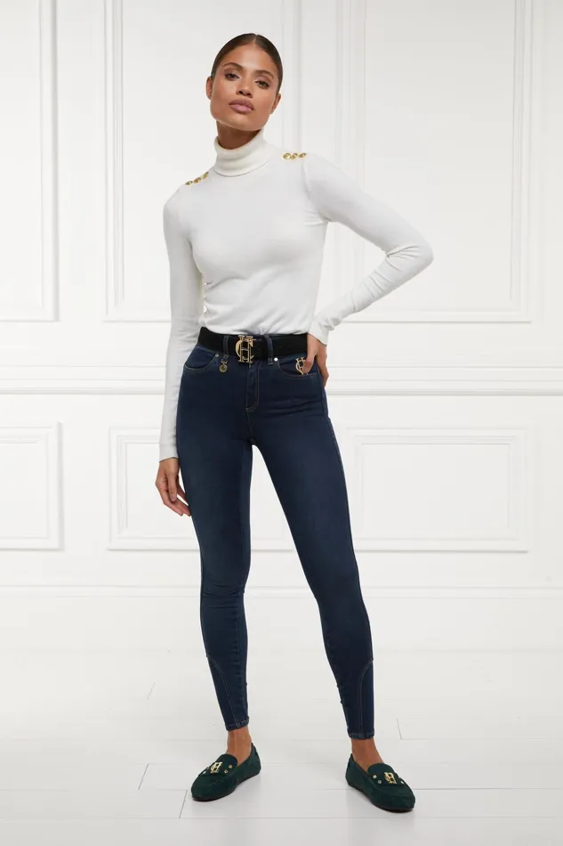 Holland Cooper Jeans Women Jodhpur Jean Deep Indigo Holland Cooper Jeans Women Jodhpur Jean Deep Indigo