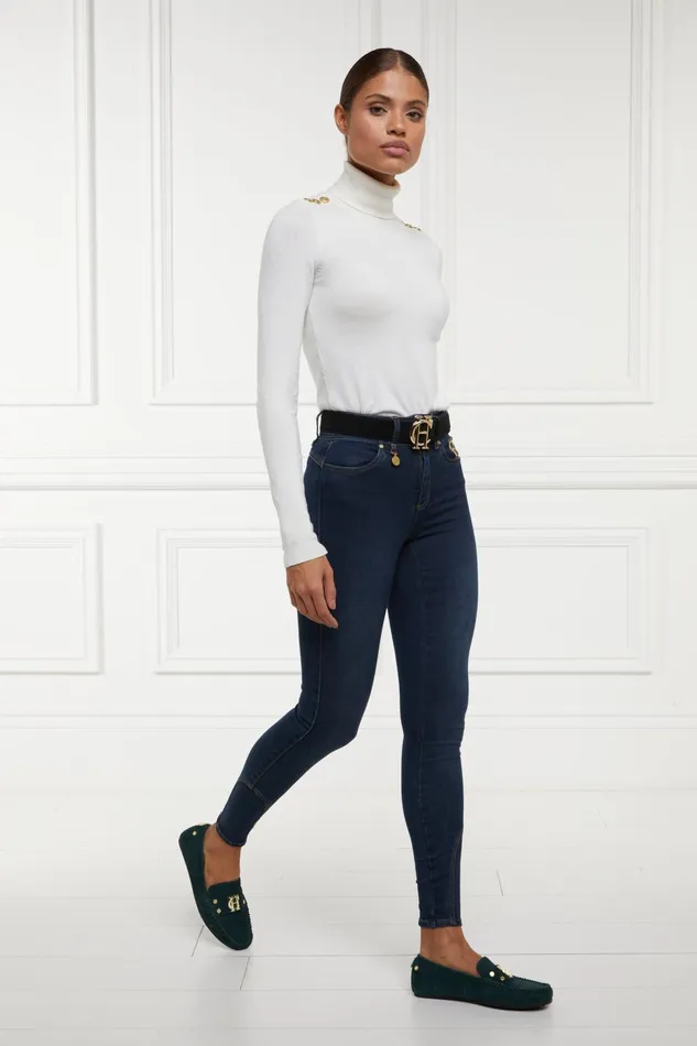 Holland Cooper Jeans Women Jodhpur Jean Deep Indigo Holland Cooper Jeans Women Jodhpur Jean Deep Indigo