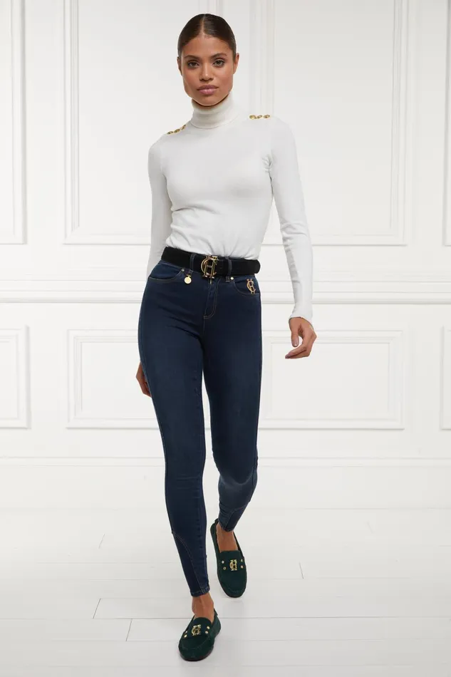 Holland Cooper Jeans Women Jodhpur Jean Deep Indigo Holland Cooper Jeans Women Jodhpur Jean Deep Indigo