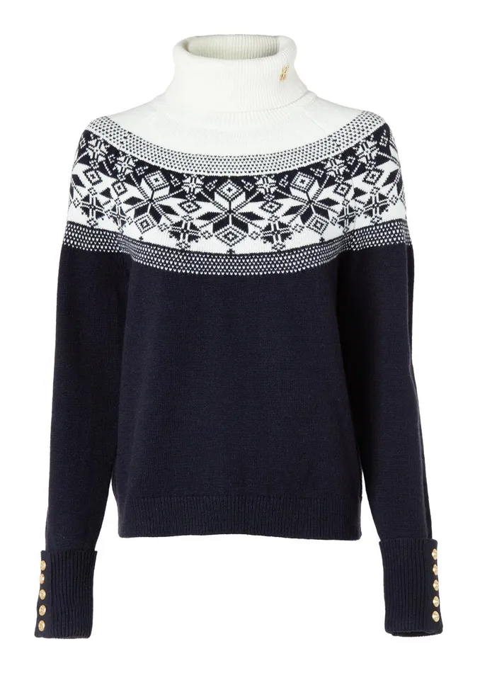 Holland Cooper Knitwear Women Beatrice Knit Ink Navy Holland Cooper Knitwear Women Beatrice Knit Ink Navy