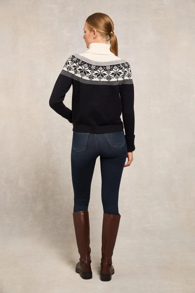 Holland Cooper Knitwear Women Beatrice Knit Ink Navy Holland Cooper Knitwear Women Beatrice Knit Ink Navy