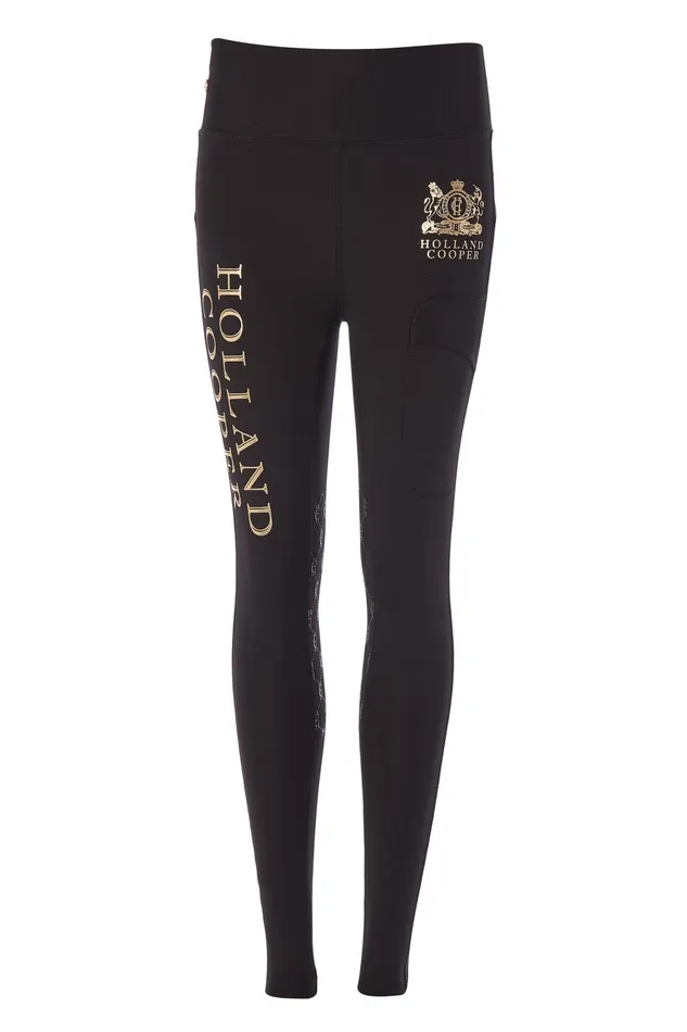 Holland Cooper Leggings Women Sport Legging Black Holland Cooper Leggings Women Sport Legging Black