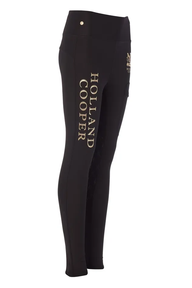 Holland Cooper Leggings Women Sport Legging Black Holland Cooper Leggings Women Sport Legging Black