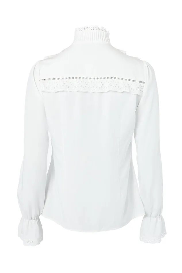 Holland Cooper Shirts and Blouses Women Audley Lace Blouse Holland Cooper Shirts and Blouses Women Audley Lace Blouse