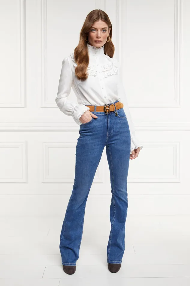Holland Cooper Shirts and Blouses Women Audley Lace Blouse Holland Cooper Shirts and Blouses Women Audley Lace Blouse