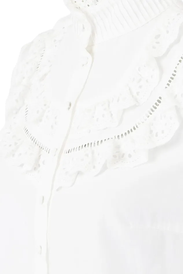Holland Cooper Shirts and Blouses Women Audley Lace Blouse Holland Cooper Shirts and Blouses Women Audley Lace Blouse