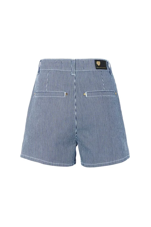 Holland Cooper Shorts Women Amoria Short Ticking Stripe Holland Cooper Shorts Women Amoria Short Ticking Stripe