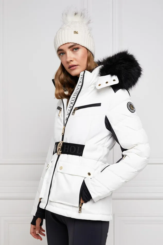 Holland Cooper Ski Jackets Women Ski Jacket White