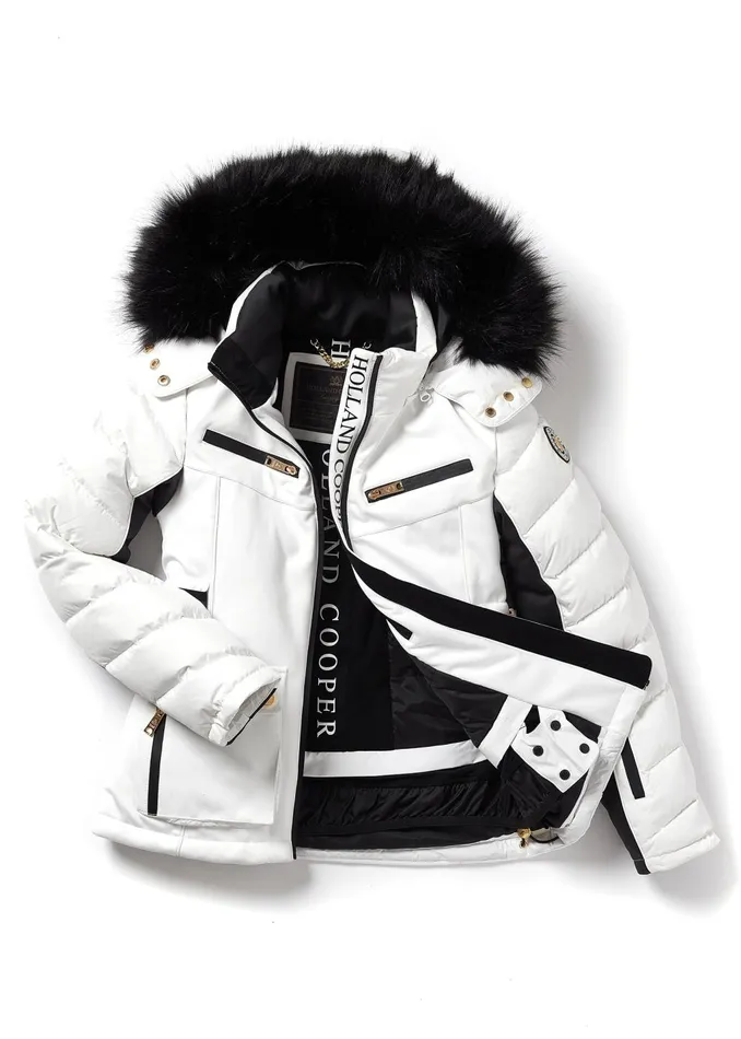 Holland Cooper Ski Jackets Women Ski Jacket White