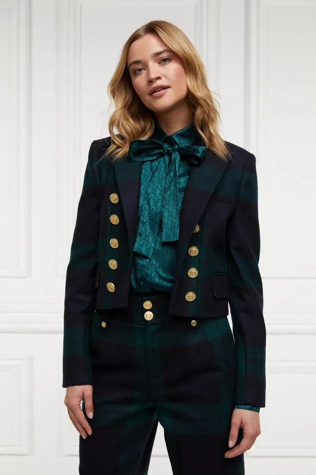 Holland Cooper Tailoring Women Brompton Jacket Blackwatch