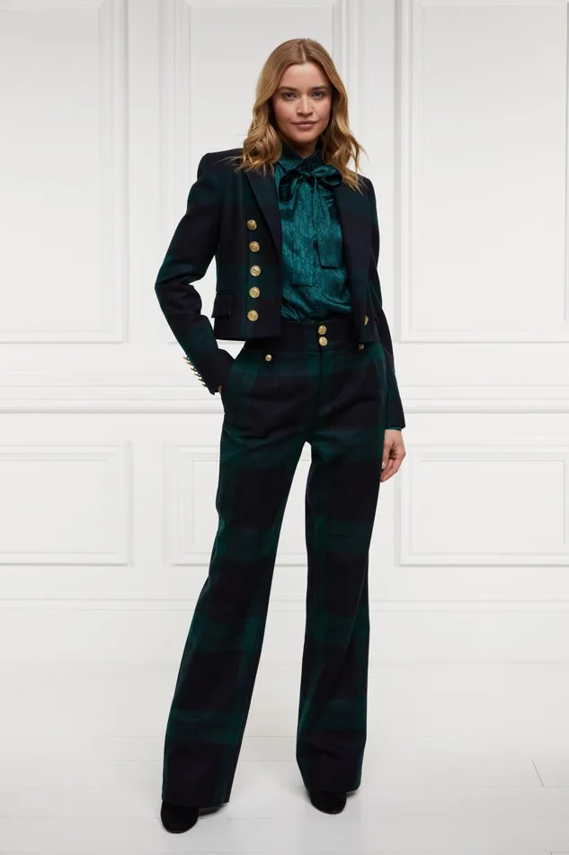 Holland Cooper Tailoring Women Brompton Jacket Blackwatch