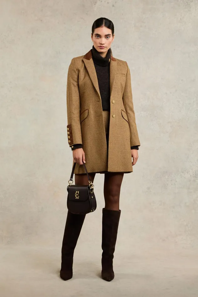 Holland Cooper Tailoring Women Kempton Coat Tawny