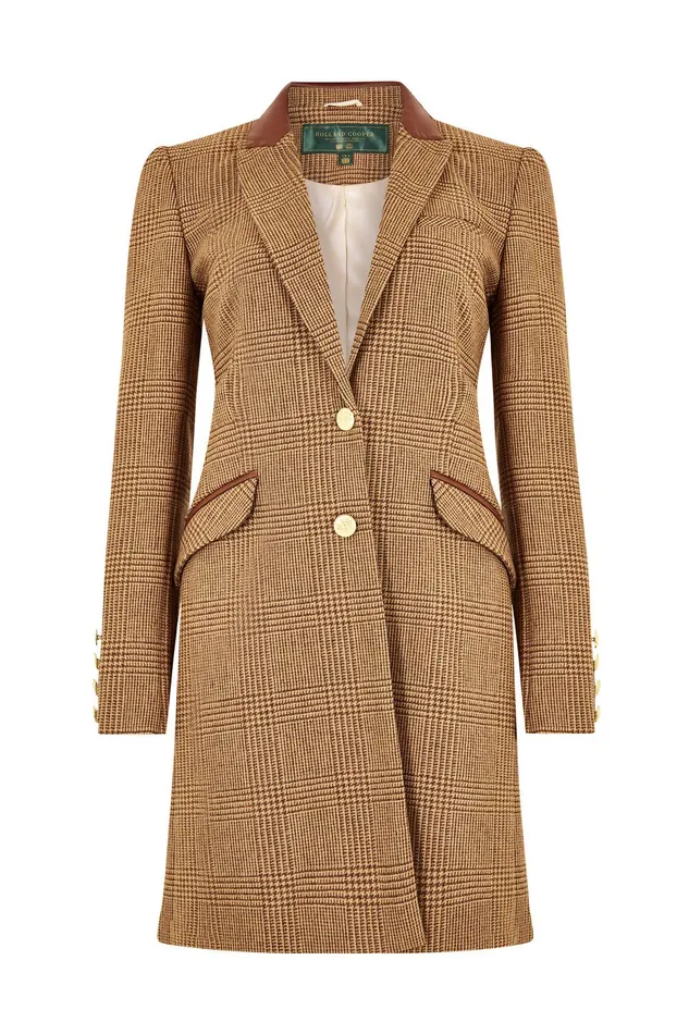 Holland Cooper Tailoring Women Kempton Coat Tawny