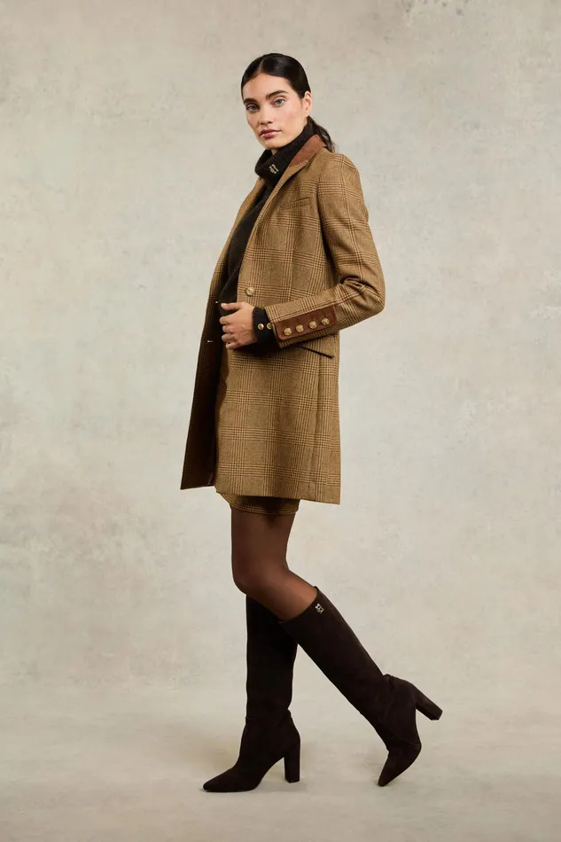 Holland Cooper Tailoring Women Kempton Coat Tawny
