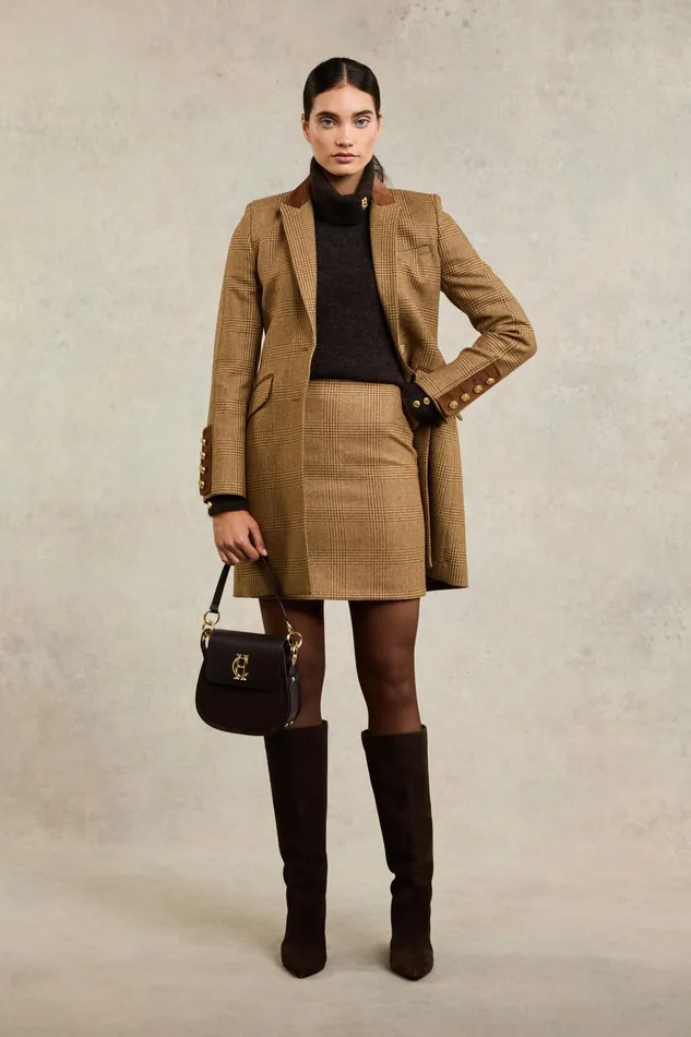 Holland Cooper Tailoring Women Kempton Coat Tawny