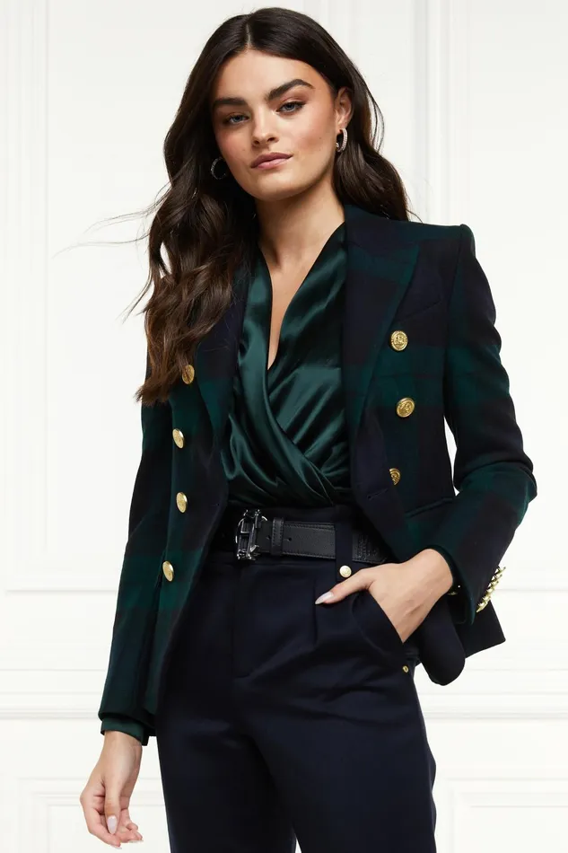 Holland Cooper Tailoring Women Knightsbridge Blazer Blackwatch